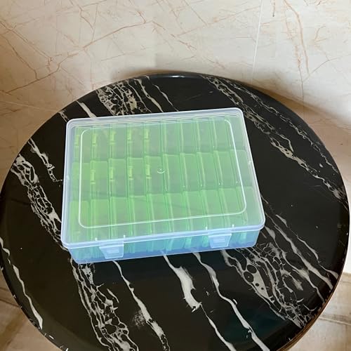 31-Piece Green Inner Box Organizer for Resin Crafts - color: Green