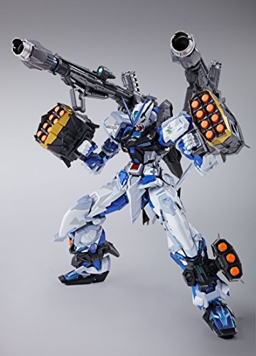 TAMASHII NATIONS Bandai Metal Build Astray Blue Frame Gundam Seed Astray Full Action Figure Weapon Set