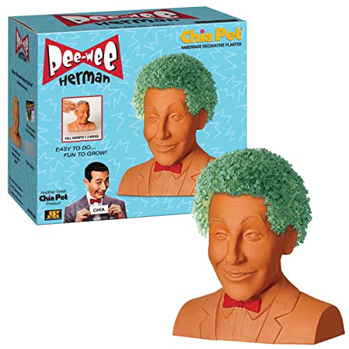 Chia Pet Pee-Wee Herman Terracotta Planter with Seed Pack - style: Pee Wee Herman