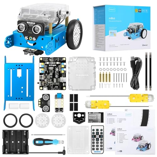 Makeblock mBot STEM Coding Toys Robotics for Kids Ages 8-12 - size: mBot Blue