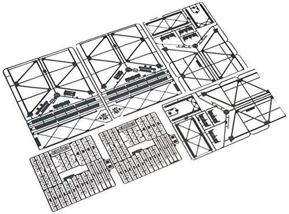 Walthers Cornerstone Series Kit HO Scale Single-Track Truss Bridge - style: Single-Track Railroad Truss Bridge