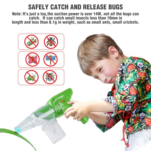 PLAY Bug Catcher Kit for Kids, Bugs Toys for Kids 3-5, Bug Vacuum Catching Kit, Critter Keeper Habitat, Insect Collection Terrarium, Summer Outside Toys for Toddlers 1-3 4 5 6 7 8+ Boys Gift