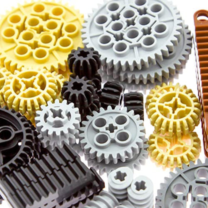 ASTEM Technic Parts 826Pcs Building Blocks with Differentials Wheels Chain Link Connector Joints Track Tank Wheel Shock Absorber Steering Shaft for MOC