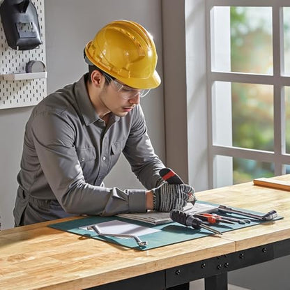SPECRAFT 72-Inch Black Adjustable Heavy-Duty Workbench - color: Black, size: Standard/72"x24"