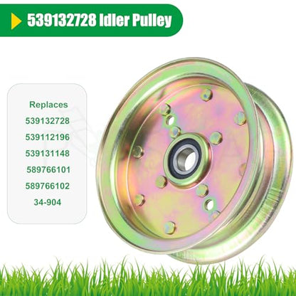 589766102 Husqvarna Idler Pulley for 46 in Z246 RZ4623 RZ46I Decks - color: T3 1x539132728