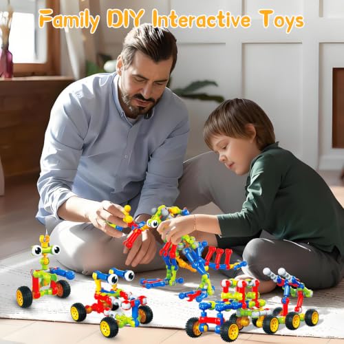 STEM Toys for 3 4 5 6 7 8+ Year Old Boy Birthday Gift, Boys Toy Age 4-6 6-8 - style: 142pcs