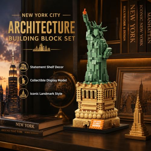 Statue of Liberty Building Blocks Sets 1470PCS - style: Statue of Liberty
