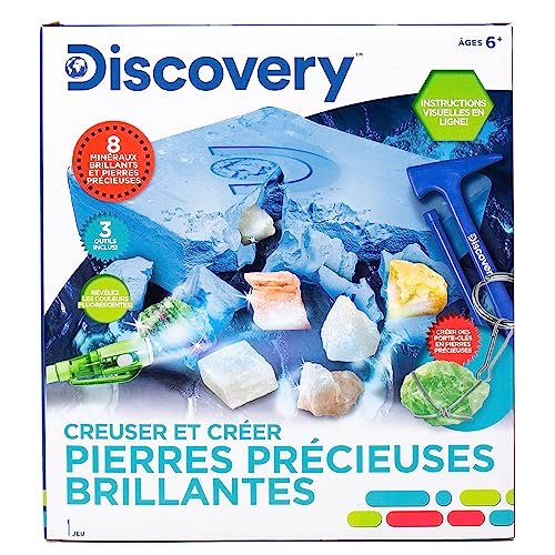 Discovery Crystal Growing Aquarium, at-Home STEM Kits for Kids Age 12 and Up, Crystal Kits for Young Scientists, DIY Crystals, Kids Sleepover Activities