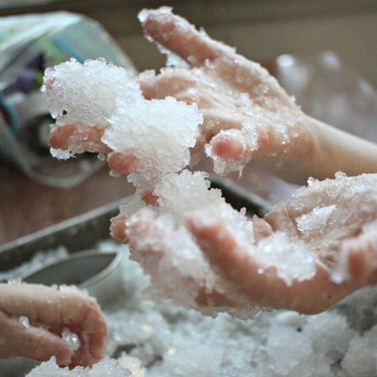 Super Absorbent Polymer (8 oz) – Fine Granular Water Gel Crystals for STEM Experiments, Sensory Play, and Magic Tricks – Absorbs 1,000x Its Weight – Certified Non-Toxic