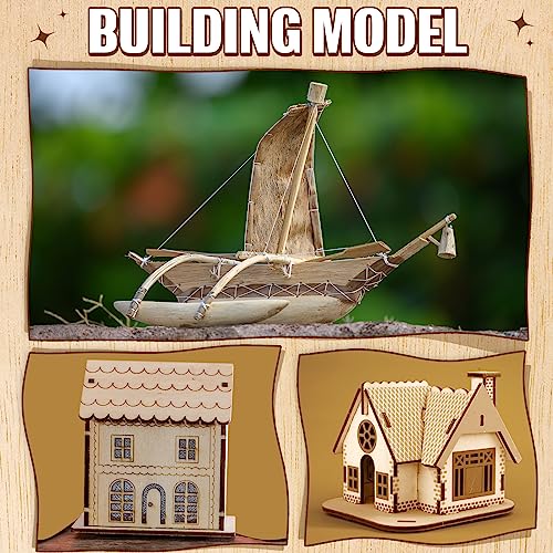 Riakrum Basswood Sheets Plywood Board Unfinished Wood Boards for Crafts for DIY Laser Projects Architectural Mini House Building Hobby Model Making(12 x 18 x 1/8 Inch,48) - size: 12 x 18 x 1/8 Inch