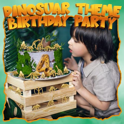 Dinosaur Fossil Skeleton (Pack of 24) 3.7 Inch Assorted Dino Toys for Kids - style: 24-Pcs