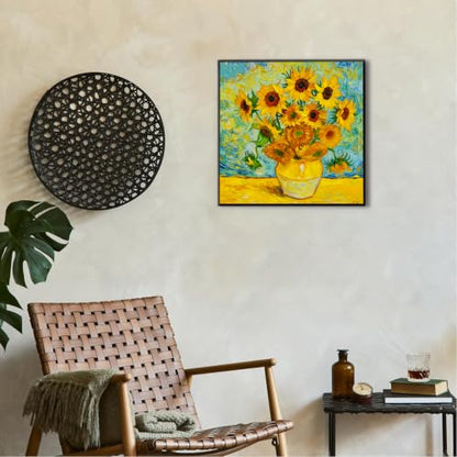 VeGuude Diamond Art Kits for Adults Sunflower Diamond Painting Kits 12*12In - color: DP04897