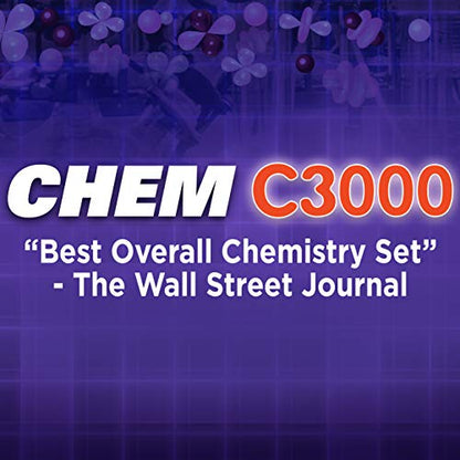 Thames & Kosmos 640132 Chem C3000, Chemistry Set, Includes Components From The Thames and Kosmos C2000 Plus Dozens of Additional Tools and Chemicals, 333 Experiments, 103 Pieces, Experiment Kit, 12+