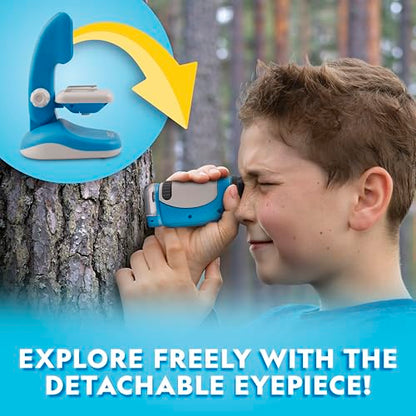 National Geographic Junior Microscope Science Kit with 250x Magnification - style: Junior Microscope