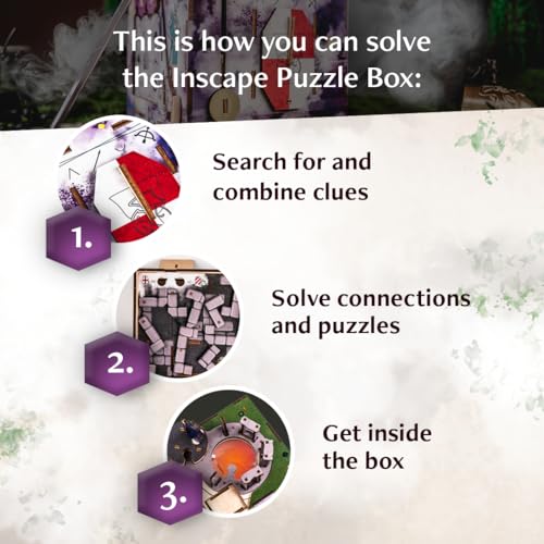 INSCAPE Stonehenge´s Legacy Puzzle Box for Adults Escape Room in A Box Game
