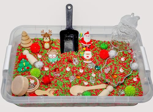 Christmas Sensory Bin Kit for Kids - style: Xmas Sensory Bin
