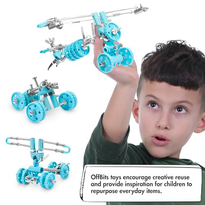 The Off Bits AirBit – Build Your Own Airplane! STEM Building Kit for Creative Kids 8-12 & Curious Adults, Fun Educational Gift for Boys & Girls - style: AirBit