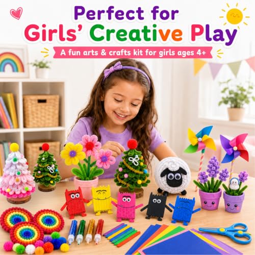 FUNZBO Arts and Crafts Supplies for Kids -Toddler Craft Kits - size: Storage Box Set (Large)