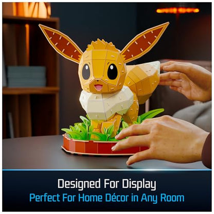 4D Build Pokémon Eevee 3D Puzzle Model Kit, Desk Décor, Shelf Display - style: Eevee 238 pcs