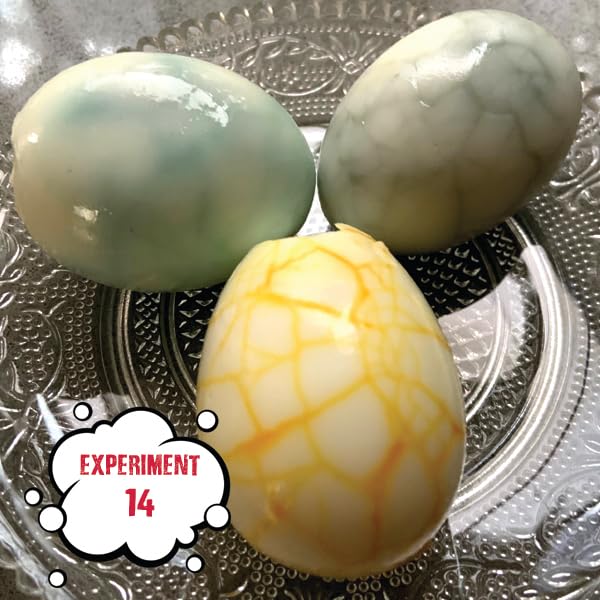 Einstein’s Crazy Egg Science LAB Science Kit for Kids. STEM for Boys & Girls Aged 8 and Above. 14 Exciting Experiments Inside. Detailed Picture Guide Included. - color: Blue and Yellow