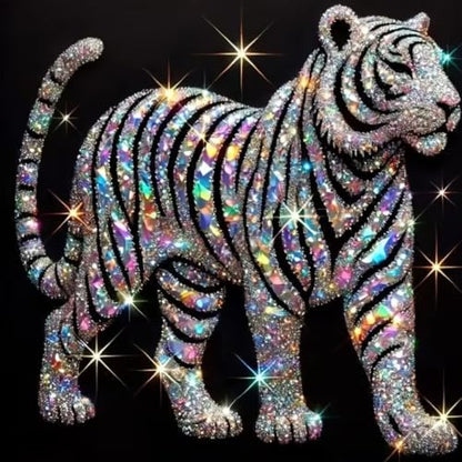 BYGFHLYW Tiger 5D Diamond Painting Kit for Adults, Animal Diamond Art Kits - color: KM1225-1