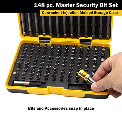 Titan 16148 148-Piece Master Security Bit Set