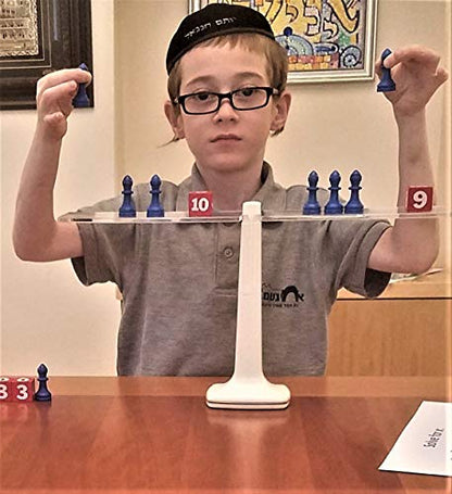 Hands-On Equations® Class Set for Teacher and 30 Students. Includes the Teacher Demonstration Balance Scale & Game Pieces and 30 Sets of Student manipulatives. Grade 3 and up - size: Set for 30 Students