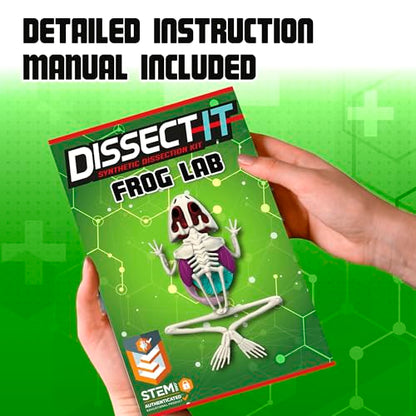 Dissect-It, Standard Frog Dissection Kit, STEM Toys for Kids, Ages 6+ - style: Frog