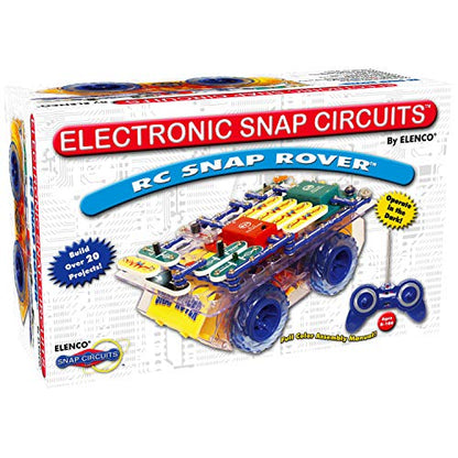 Snap Circuits R/C Snap Rover STEM Electronics & Robotics Kit, Ages 8+