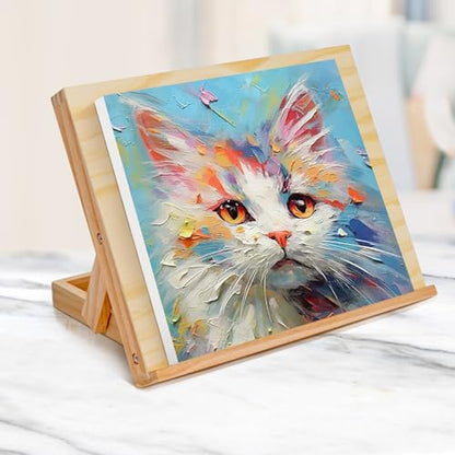 Easel for Painting Tabletop Easel 13 4/5 by 11 2/5 in - size: Easel