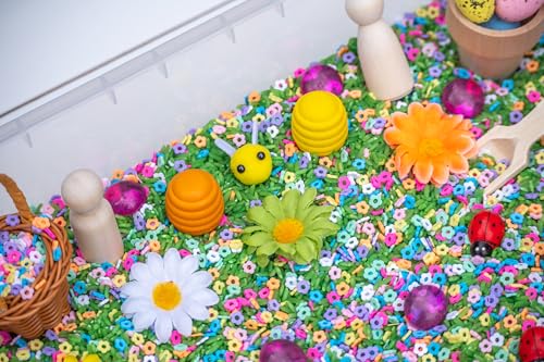Spring Flower Sensory Bin Kit for Kids - style: Spring Flower Sensory Bin Kit