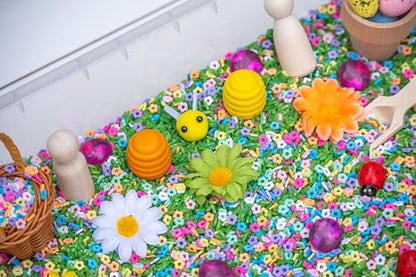 Spring Flower Sensory Bin Kit for Kids - style: Spring Flower Sensory Bin Kit