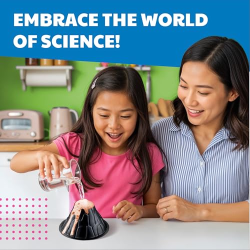 4M Scientific Discovery Kit for Kids Ages 8-12 – Over 50 STEM Experiments in Physics, Chemistry, Magnetism & Bubble Science, Build a Lemon Clock, Volcano, Magnetic Racer, Hover Disc, Educational Gift - style: Scientific Discovery