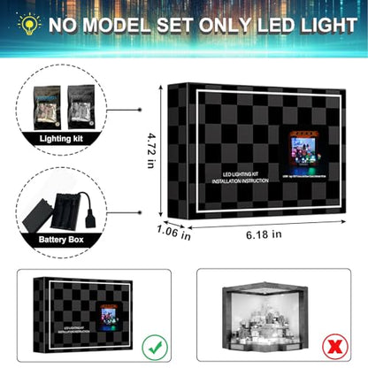 LED Light Kit for Lego 21265 The Crafting Table Set,Compatible with Lego 21265 Building Blocks Model(Not Include Blocks Set) - style: 21265 The Crafting Table Set