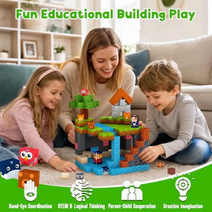 Bmag 248Pcs Pirate Adventure World Magnetic Building Blocks for Kids - size: 248 PCS