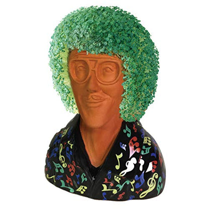 Chia Pet "Weird Al" Yankovic with Seed Pack, Decorative Pottery Planter, Easy to Do and Fun to Grow, Novelty Gift, Perfect for Any Occasion - style: Weird Al