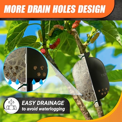 PAMAZY 9Pcs Tree Root Growing Box - Drain Hole Air Layering Propagation Kit