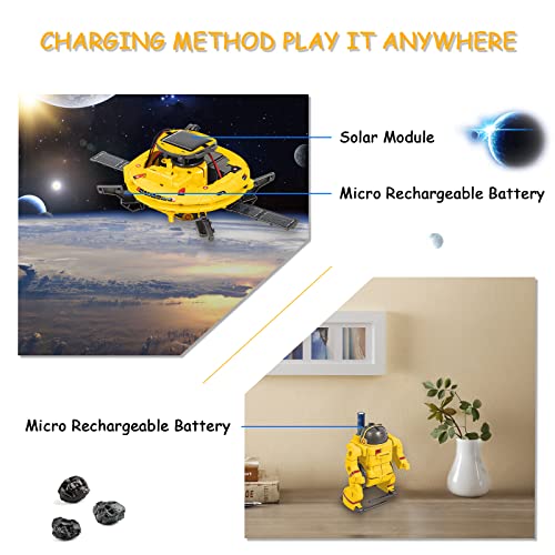 AESGOGO STEM Projects for Kids Ages 8-12, Science Experiment Solar Robot Toys for Kids to Build.