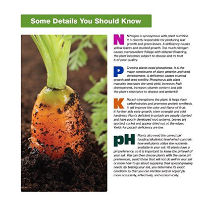 Luster Leaf 1612 Rapitest pH Soil Tester - style: Soil Test Kit for pH