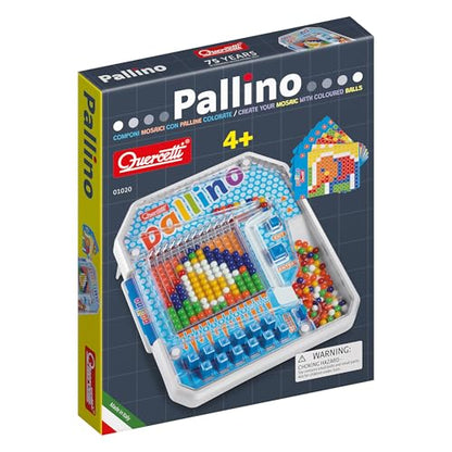 Quercetti - Pallino - Educational Game Introduces Coding Basics - Award-Winning Toy to Develop Steam Skills - for Kids Ages 4 & Up - style: Sturdy