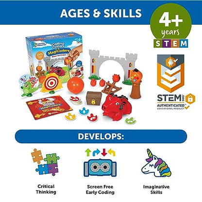 Learning Resources Coding Critters MagiCoders Blazer the Dragon