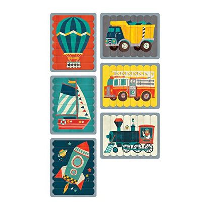 Mudpuppy - Transportation Puzzle Sticks for Kids