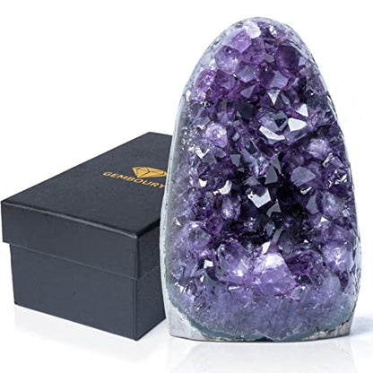 0.5-1 lb Natural Amethyst Geode, AA Grade Healing Crystal - size: 0.5 Pound-1 Pound