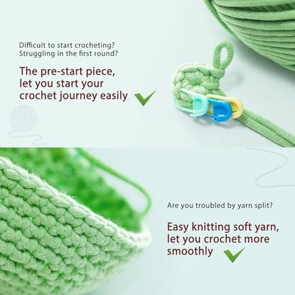 CrochetBox Highland Cow and Owl Crochet Kit for Beginners, 2 PCS Set - color: 2 PCS Highland Cow and Owl