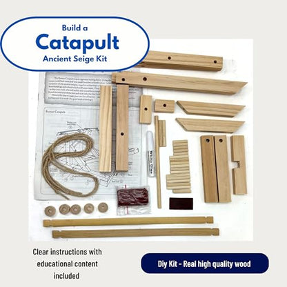 Pathfinders Stem Kits Roman Catapult STEM Educational Wooden Kit