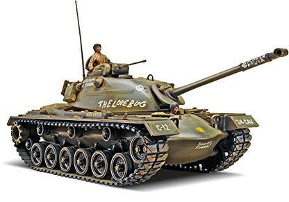 Revell 85-7853 M48A2 Patton Tank Model Kit 1:35 Scale 152-Piece Skill Level 4 Plastic Model Tank Building Kit