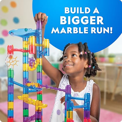 National Geographic Glow in the Dark Marble Run 25-Piece Expansion Pack - style: Glowing Expansion Pack