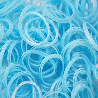 Rainbow Loom Sweets-Rubber Plastic Bands,Baby, Blue Fairy - color: Baby Blue Fairy