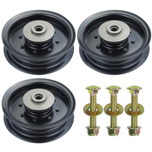 3 Pack 532196104 Idler Pulley for Husqvarna/Craftsman 48 54 Z254F - color: A06 3x532196104