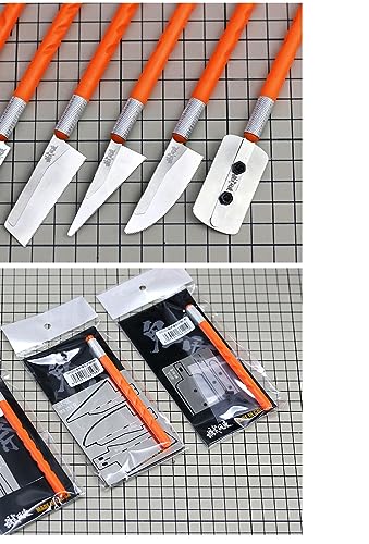 2 handles and 4 blades Irregular Shape Handsaws Mini Hand Saws For Scale Military Model Modification Hobby Modeling Tool